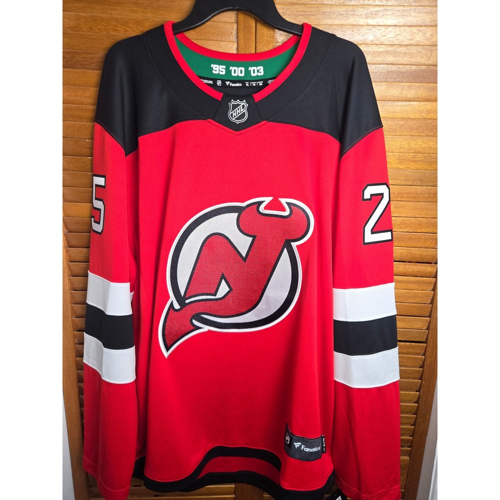New Jersey Devils Jacob Markstrom Fanatics Breakaway Home Jersey Mens XL